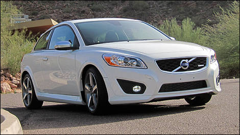 Volvo C30 R-Design 2012 vue 3/4 avant