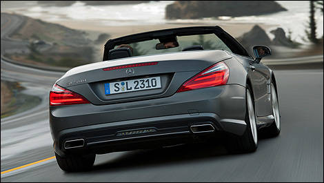 2013 Mercedes-Benz Classe SL 550 rear view