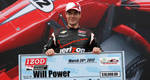 IndyCar: Will Power obtient la première pôle de 2012 (+vidéo)