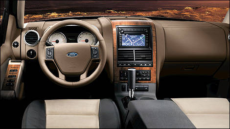 2007 Ford Explorer dashboard