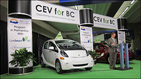 Mitsubishi i-MiEV, 2012 Vancouver International Auto Show
