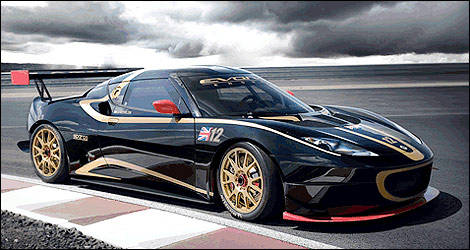 ALMS Lotus Evora Alex Job Racing