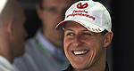 F1 Chine: Michael Schumacher meilleur temps à Shanghai