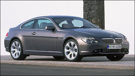 BMW Série 6 2004 vue 3/4 avant