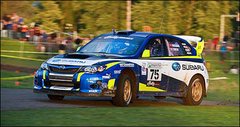 Rally America Subaru David Higgins