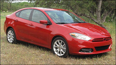 2013 Dodge Dart front 3/4 view