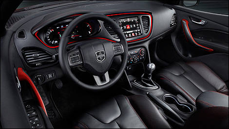 2013 Dodge Dart dashboard