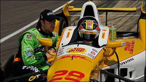 Indy 500 James Hinchcliffe Ryan Hunter-Reay
