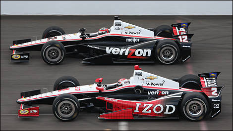 Indy 500 Will Power Ryan Briscoe