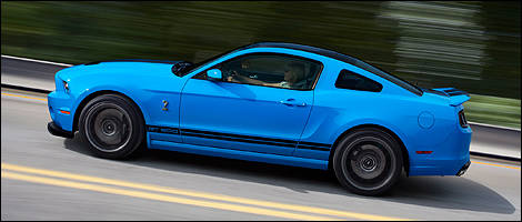 Ford Mustang Shelby GT500 2013 vue côté gauche