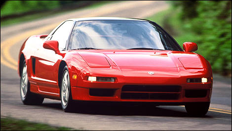1993 Acura NSX front 3/4 view