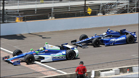 Alex Tagliani Indy 500 Tony Kanaan IndyCar