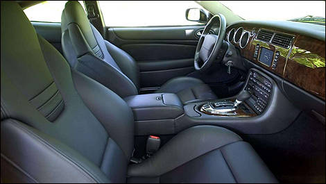 2005 Jaguar XKR interior