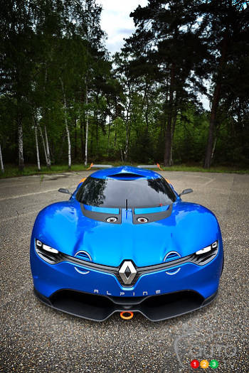 Renault Alpine A110-50 concept official pictures