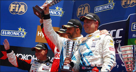 Race 1 podium (Photo: FIA WTCC.com)