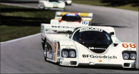 A Porsche 962 at Road America (Photo: ALMS.com)