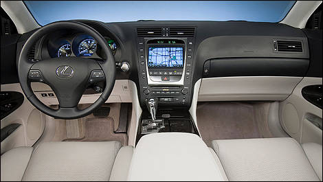 2009 Lexus GS dashboard