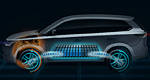The new Mitsubishi Outlander unveiled at the Paris Motor Show
