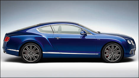Bentley Continental GT Speed side view