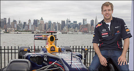 F1 Red Bull Sebastian Vettel New Jersey