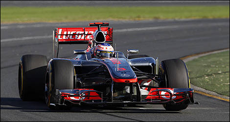 F1 McLaren MP4-27 Jenson Button