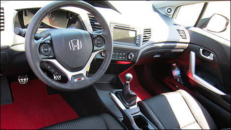 2012 Honda Civic Si HFP dashboard