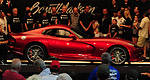 La première SRT Viper GTS 2013 vendue 300 000 $
