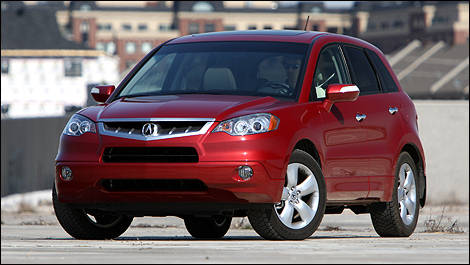 2008 Acura RDX front 3/4 view