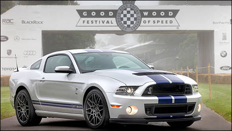 Ford Mustang Shelby GT500 at Goodwood Festival