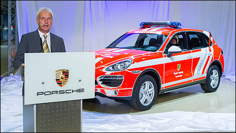 Porsche Cayenne production