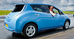 Nissan LEAF is the fastest in reverse!