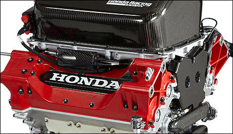 IndyCar Honda engine