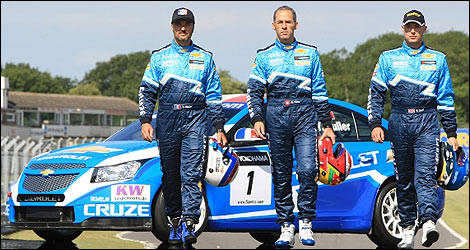 WTCC Chevrolet Yvan Muller Alain Menu Rob Hoff