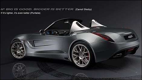 Puritalia 427 3/4 rear view