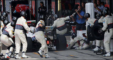 F1 Sauber Kamui Kobayashi