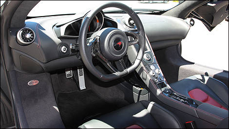 2012 McLaren MP4-12C interior