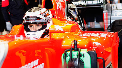 Max Chilton Marussia F1 2012