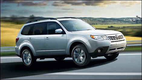2013 Subaru Forester side view