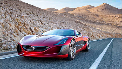 Rimac Concept side view