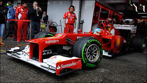 Fernando Alonso, Ferrari German F1 GP 2012