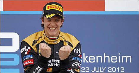 GP2 James Calado Lotus