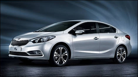 2014 Kia Forte front 3/4 view