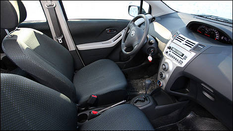 2008 Toyota Yaris Hatchback cockpit