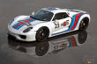 La Porsche 918 Spyder en robe Martini Racing La Porsche 918 Spyder en robe Martini Racing