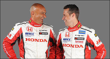 Honda WTCC Gabriele Tarquini Tiago Monteiro