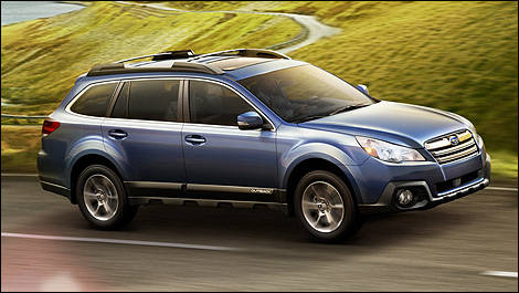 2013 Subaru Outback right side view