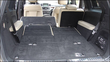 2013 Mercedes-Benz GL-Class cargo space