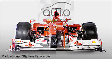 Ferrari F1 suspension avant