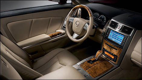 Cadillac XLR 2009 tableau de bord