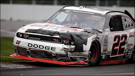 Jacques Villeneuve Penske Dodge NASCAR 2011